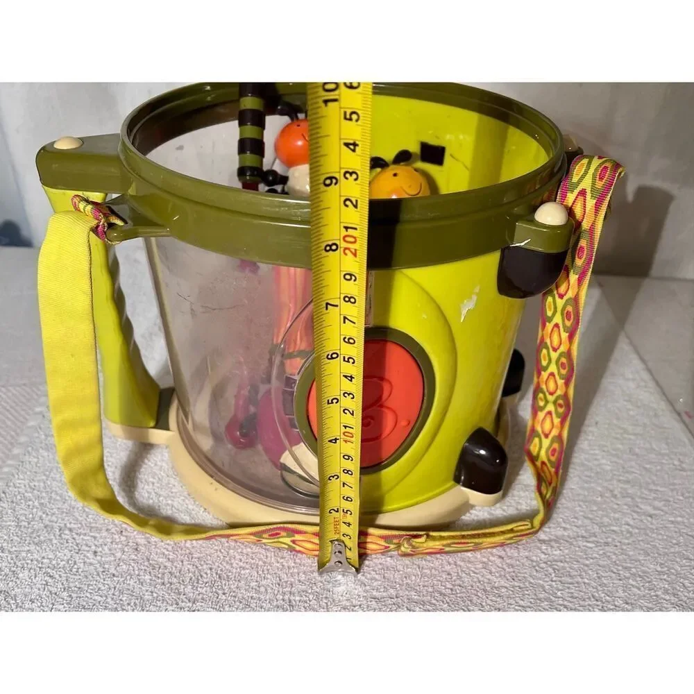 Just B Parum Pum Pum Drum Musical Instruments Set Bugs Play Toddler Kids Toys